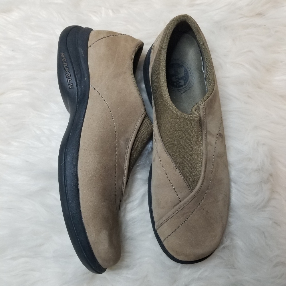 Merrell topo curve stone slip on sz 9